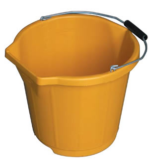 3 Gallon Industrial Heavy Duty Scooper Bucket